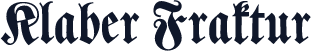 Klaber Fraktur