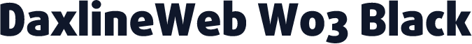 DaxlineWeb W03 Black