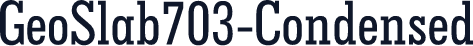 GeoSlab703-Condensed