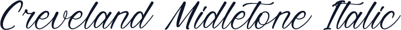 Creveland Midletone Italic