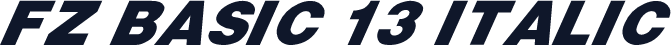 FZ BASIC 13 ITALIC