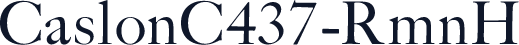 CaslonC437-RmnH