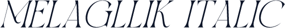 MELAGLLIK ITALIC