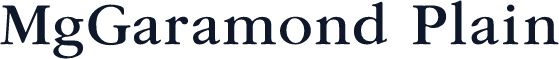 MgGaramond Plain