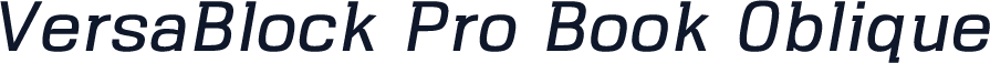 VersaBlock Pro Book Oblique