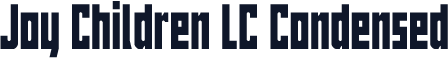 Joy Children LC Condensed
