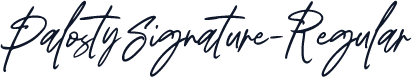 PalostySignature-Regular