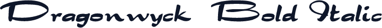 Dragonwyck  Bold Italic