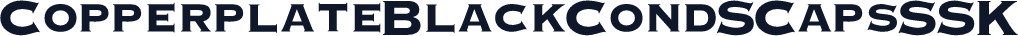 CopperplateBlackCondSCapsSSK