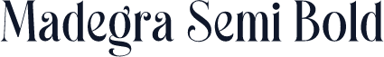 Madegra Semi Bold