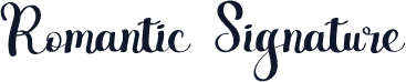 Romantic Signature