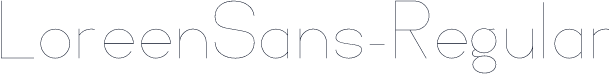 LoreenSans-Regular