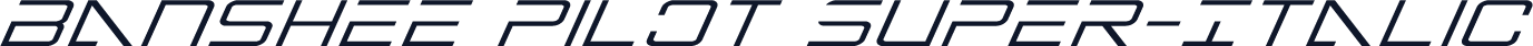 Banshee Pilot Super-Italic