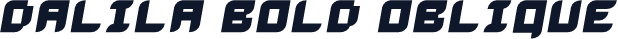 Dalila Bold Oblique