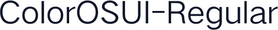 ColorOSUI-Regular