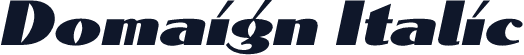 Domaign Italic