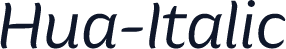 Hua-Italic