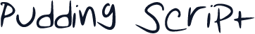 Pudding Script