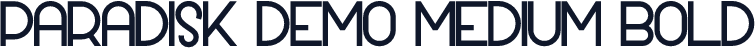 Paradisk Demo Medium Bold