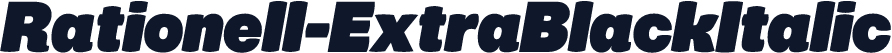 Rationell-ExtraBlackItalic