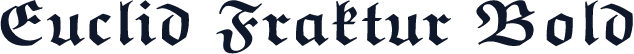 Euclid Fraktur Bold