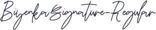 BiyenkaSignature-Regular