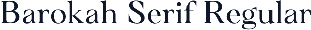 Barokah Serif Regular