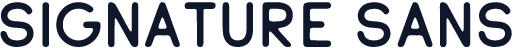 Signature Sans