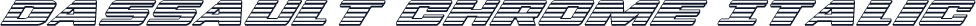 Dassault Chrome Italic