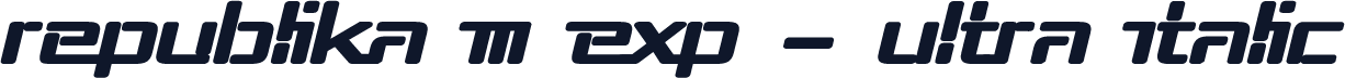 Republika III Exp - Ultra Italic