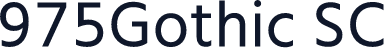 975Gothic SC