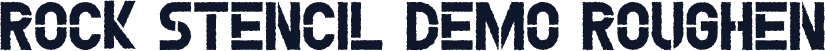 Rock Stencil Demo Roughen