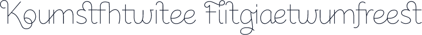 Kushtie Ligatures