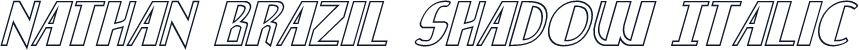 Nathan Brazil Shadow Italic