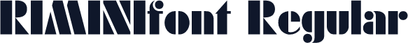 RIMINIfont Regular