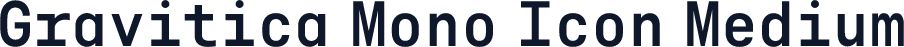 Gravitica Mono Icon Medium
