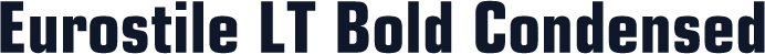 Eurostile LT Bold Condensed
