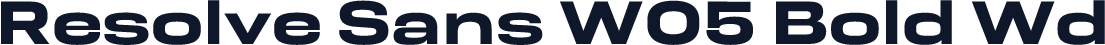 Resolve Sans W05 Bold Wd