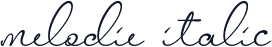 melodie italic
