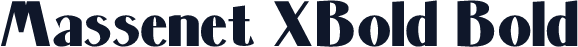 Massenet XBold Bold