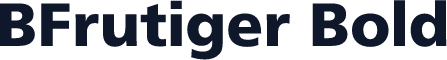 BFrutiger Bold