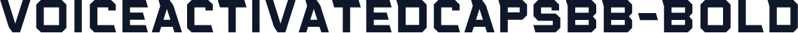 VoiceActivatedCapsBB-Bold