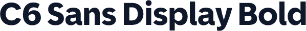 C6 Sans Display Bold