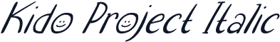 Kido Project Italic