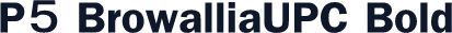 P5 BrowalliaUPC Bold