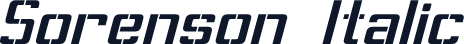 Sorenson Italic