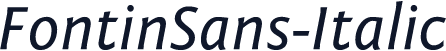 FontinSans-Italic