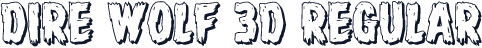 Dire Wolf 3D Regular