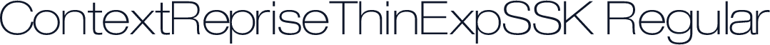 ContextRepriseThinExpSSK Regular