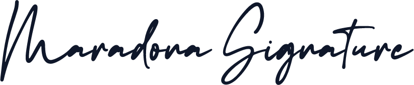 Maradona Signature